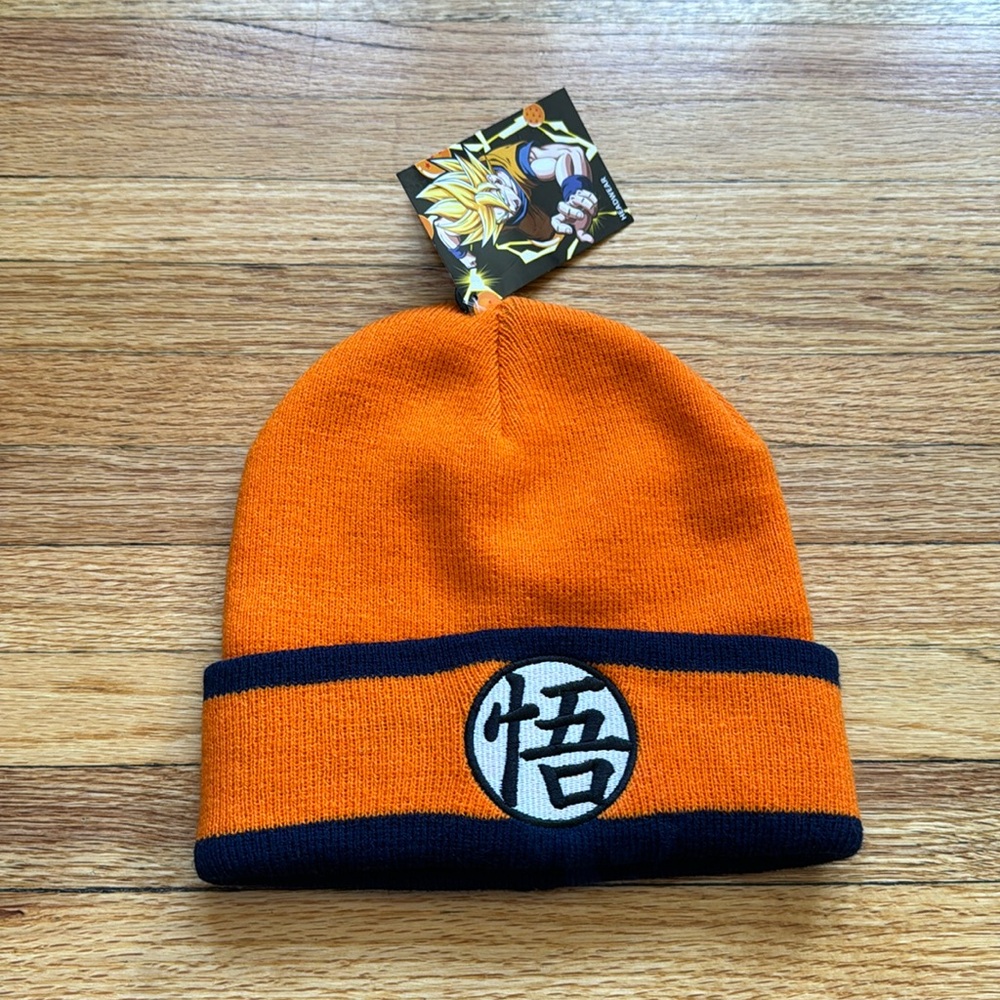 DragonBallZ Goku Icon Beanie / New / Universal Studios